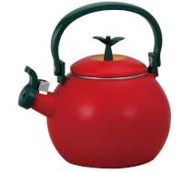 Whistling Teakettle / Teapot Red Apple