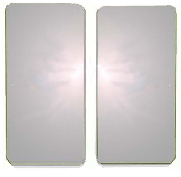 * Metal Stove Burner Covers Double/Rectangle Gas/elec.Stainless