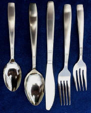 Columbia Stainless Steel Flatware Service for 12