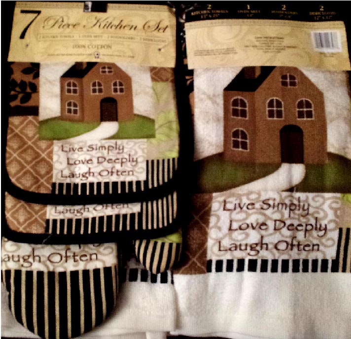 ! Cotton Kitchen Towels-Potholders-Mitt Amish Farmhouse