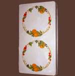 ~Abundance Almond Fruit Corelle Burner Covers Double ~Abundance Almond Fruit Corelle Burner Covers Double