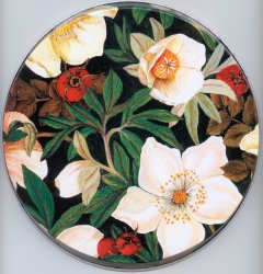 * Cherry Blossom Floral Round Metal Stove Burner Covers * Cherry Blossom Floral Round Metal Stove Burner Covers