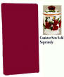 _ Burgundy Metal Burner Covers Solid-Double/Rectangle Gas/elec. _ Burgundy Metal Burner Covers Solid-Double/Rectangle Gas/elec.