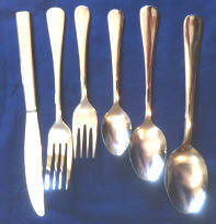 Windsor Stainless Steel Flatware Service for 12 Windsor Stainless Steel Flatware Service for 12