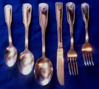 ~# Traditional Shell Pattern Restaurant Silverware Pattern #