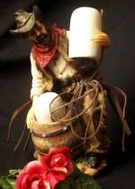 ! A Cowboy Western Lasso Salt & Pepper ! A Cowboy Western Lasso Salt & Pepper