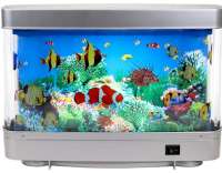 MOVING PICTURE Toy Fake Fish Tank-Aquarium