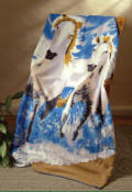 ~ Horses Fleece Blanket Throw CLEARANCE! ~ Horses Fleece Blanket Throw CLEARANCE!