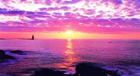 .Moving Picture Sunset at Beach -SML .Moving Picture Sunset at Beach -SML