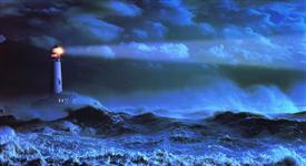 ~.Moving Picture Lighthouse at Night -SML ~.Moving Picture Lighthouse at Night -SML