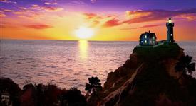 ~ Moving Picture Sunrise at Lighthouse -SML ~ Moving Picture Sunrise at Lighthouse -SML