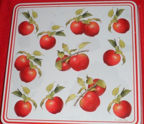 Apple Country Harvest Square Gas Stove Burner Covers Apple Country Harvest Square Gas Stove Burner Covers