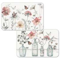 ! A Country Weekend Vinyl Plastic Placemats ! A Country Weekend Vinyl Plastic Placemats