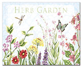 Floral Theme Glass Cuttingboard Trivet - Herb Garden Floral Theme Glass Cuttingboard Trivet - Herb Garden