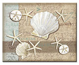 A Coastal Beach Glass Cuttingboard Trivet Linen Seashell A Coastal Beach Glass Cuttingboard Trivet Linen Seashell
