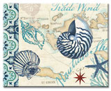 A Coastal Nautical Glass Cuttingboard Trivet Tradewinds A Coastal Nautical Glass Cuttingboard Trivet Tradewinds