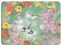 A Country Hummingbird Wildlife Glass Cuttingboard Trivet A Country Hummingbird Wildlife Glass Cuttingboard Trivet