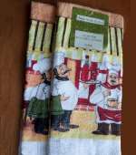 * Chef 3 Cotton Kitchen Towels CLEARANCE