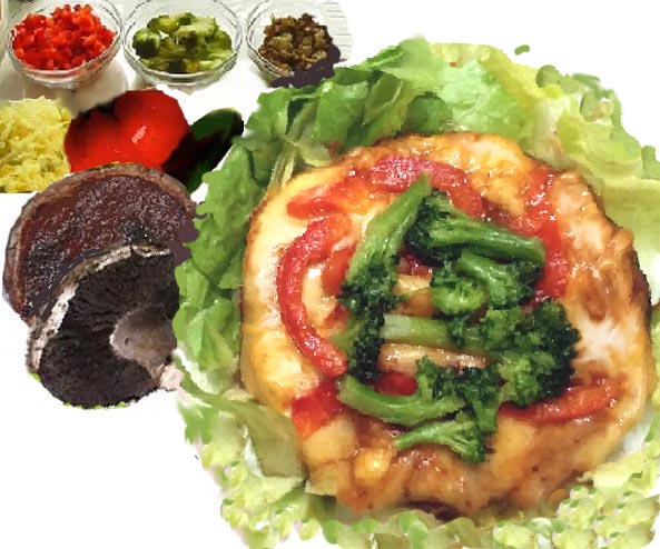 Flourless Mini-Pizza For One Recipe