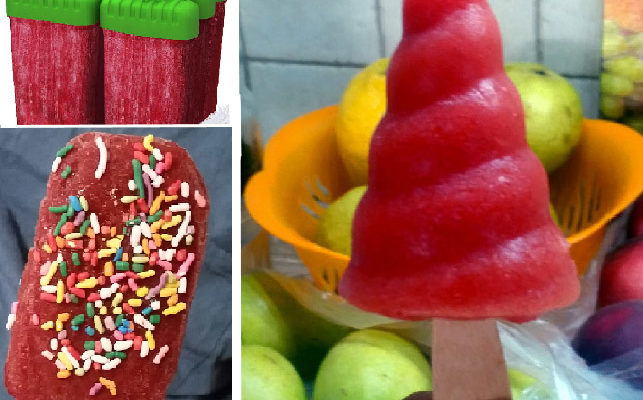 Dairy-Free Cranberry Sauce Fudgesicle Recipe