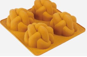 Silicone challah mold