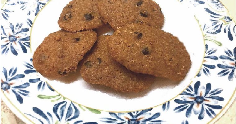 2-Minute Gluten-Free Vegan Microwave Chocolate Chip Cookies