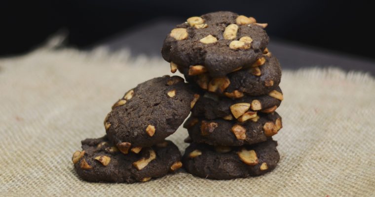Flourless Gluten-Free Chocolate Almond Cookies