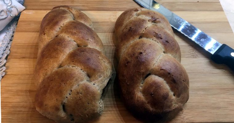 Less Gluten Sweet Challah Spelt Dough Recipe