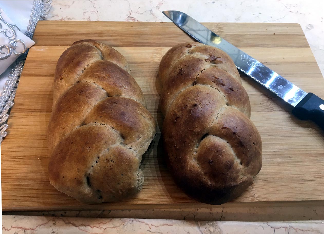 Less Gluten Sweet Challah Spelt Dough Recipe