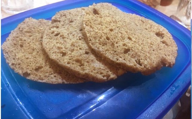 Quick 2-Minute Gluten Free Flaxseed Bread