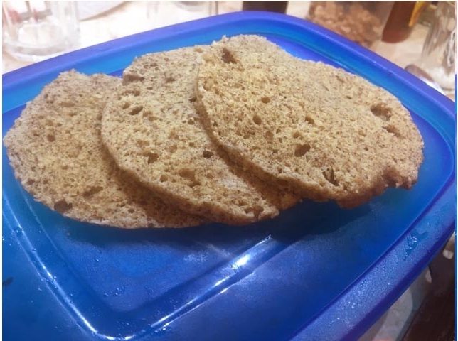 2-Minute Gluten Free Flaxseed Bread