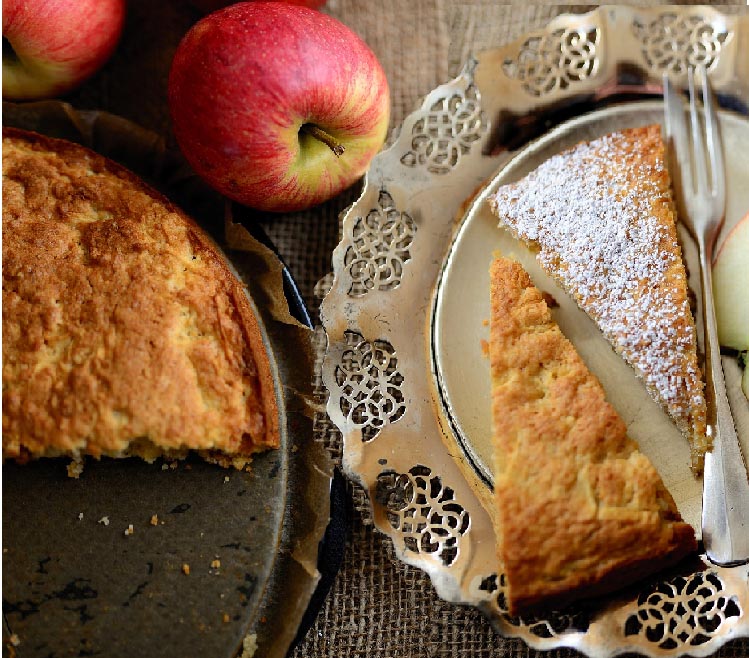 Gluten-Free Pour-On-Crust Apple Pie