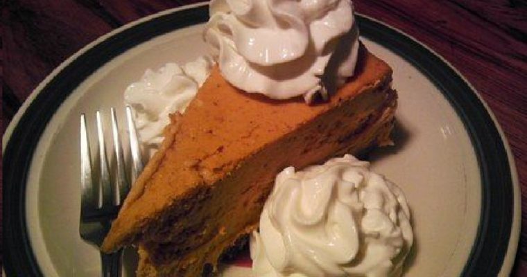 Easy Crustless Pumpkin-Pie Gluten-Free