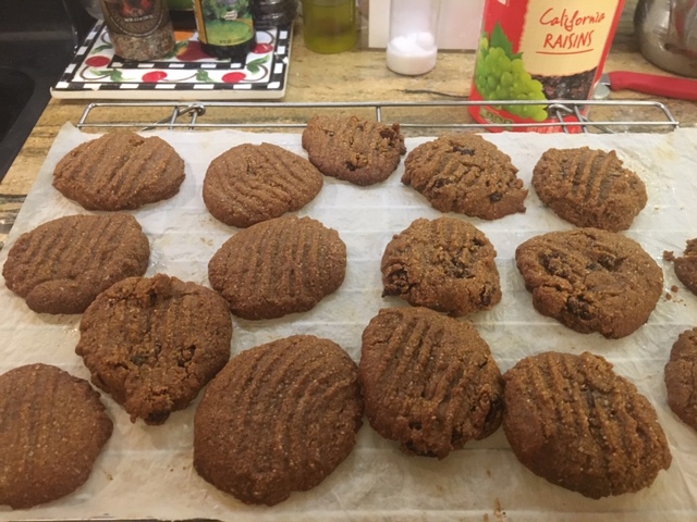 Healthy Vegan Ginger Almond-Flour Cookies