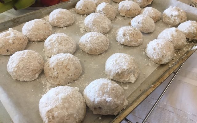 Gluten-Free Vegan Snowball Wedding Cookies