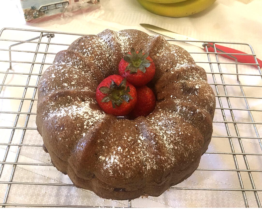 Gluten-Free Cranberry Bundt Cake