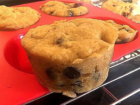 Gluten-Free Dairy-Free Microwave Berry Muffins