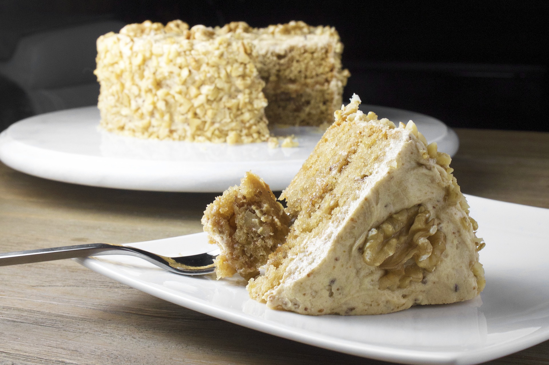 Vegan Gluten-Free Vanilla White Layer Cakes