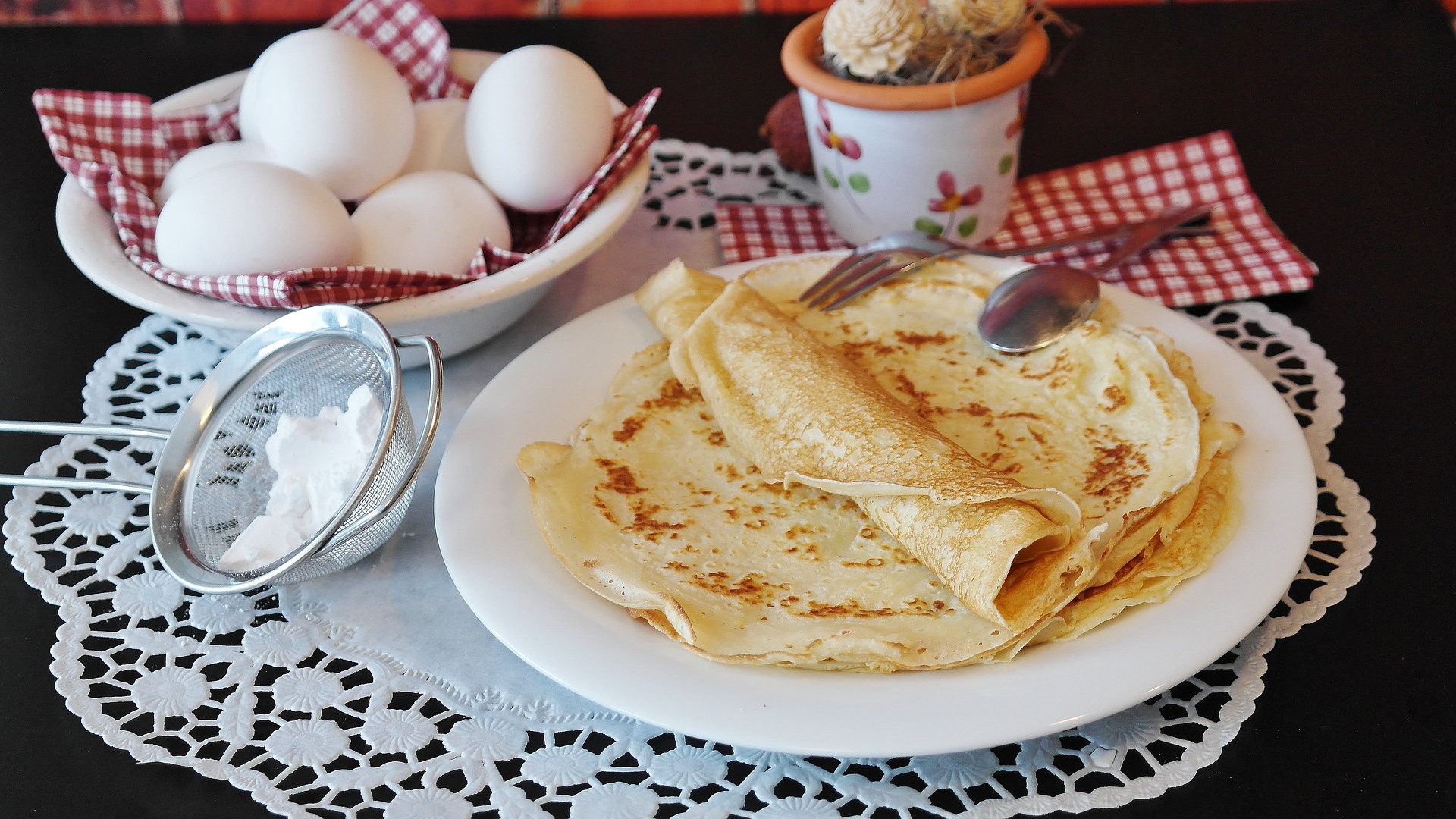 Gluten-Free Flourless Blintzes Egg-rolls Tortilla-Wraps