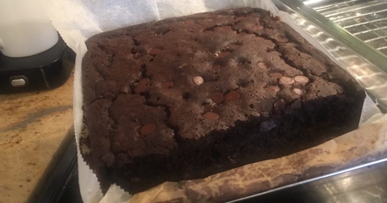 Vegan Chocolate Brownie Snack Cake