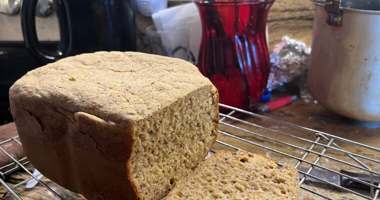 Cassava Flour Flax Bread