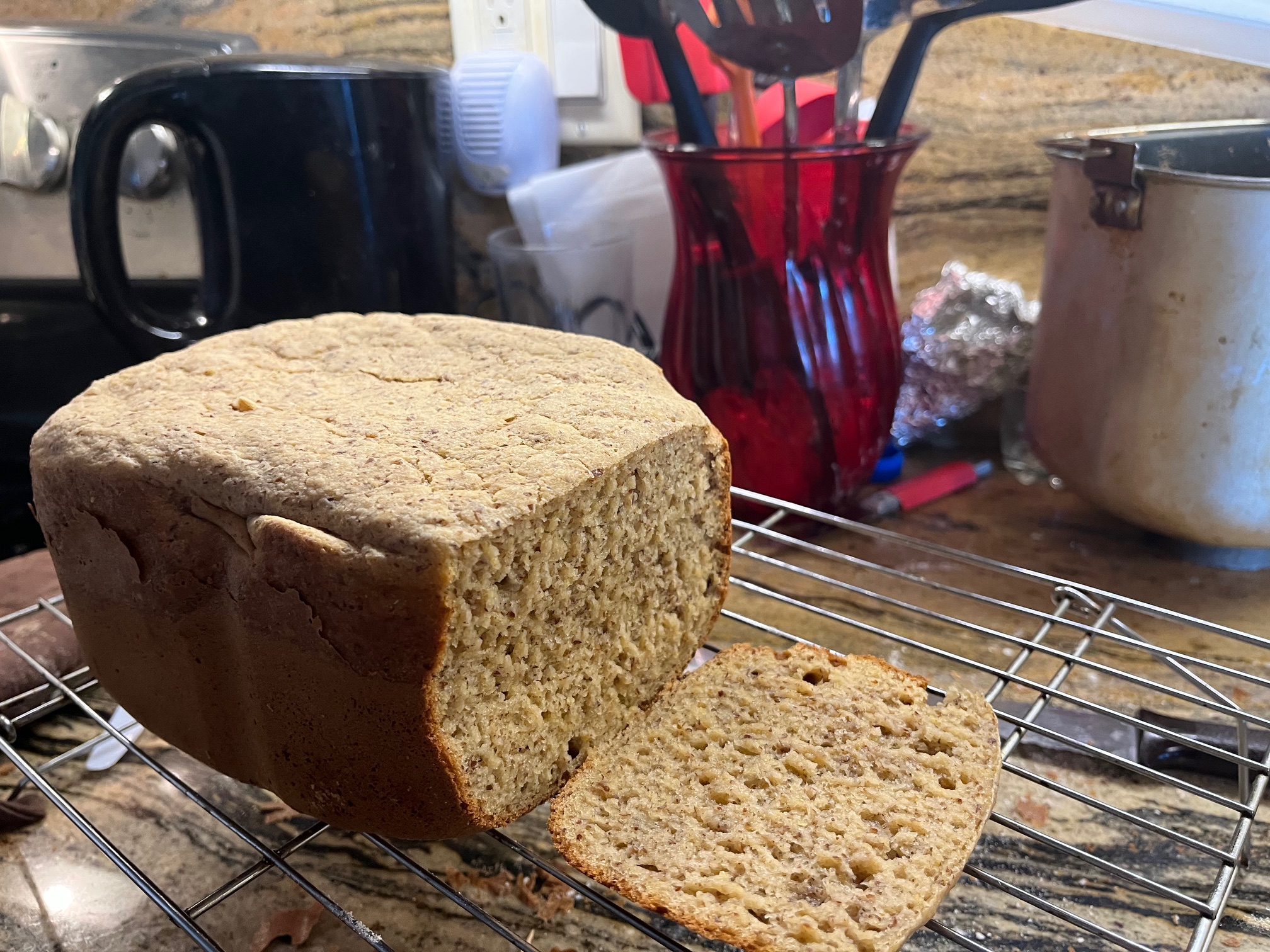 Cassava Flour Flax Bread